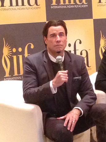 John Travolta's Press Conference