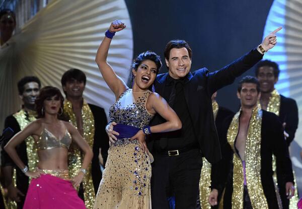 Priyanka and John give a stellar performance! (Getty Images)